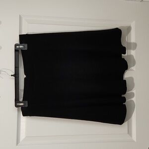 GAP black circle skirt with exposed zipper Size: 12